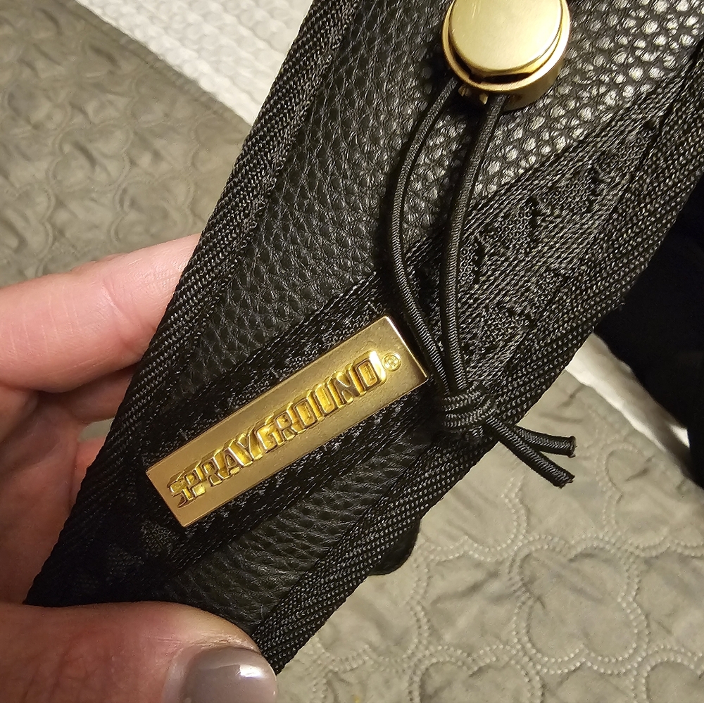 Sprayground Checkered Black Backpack - image 5